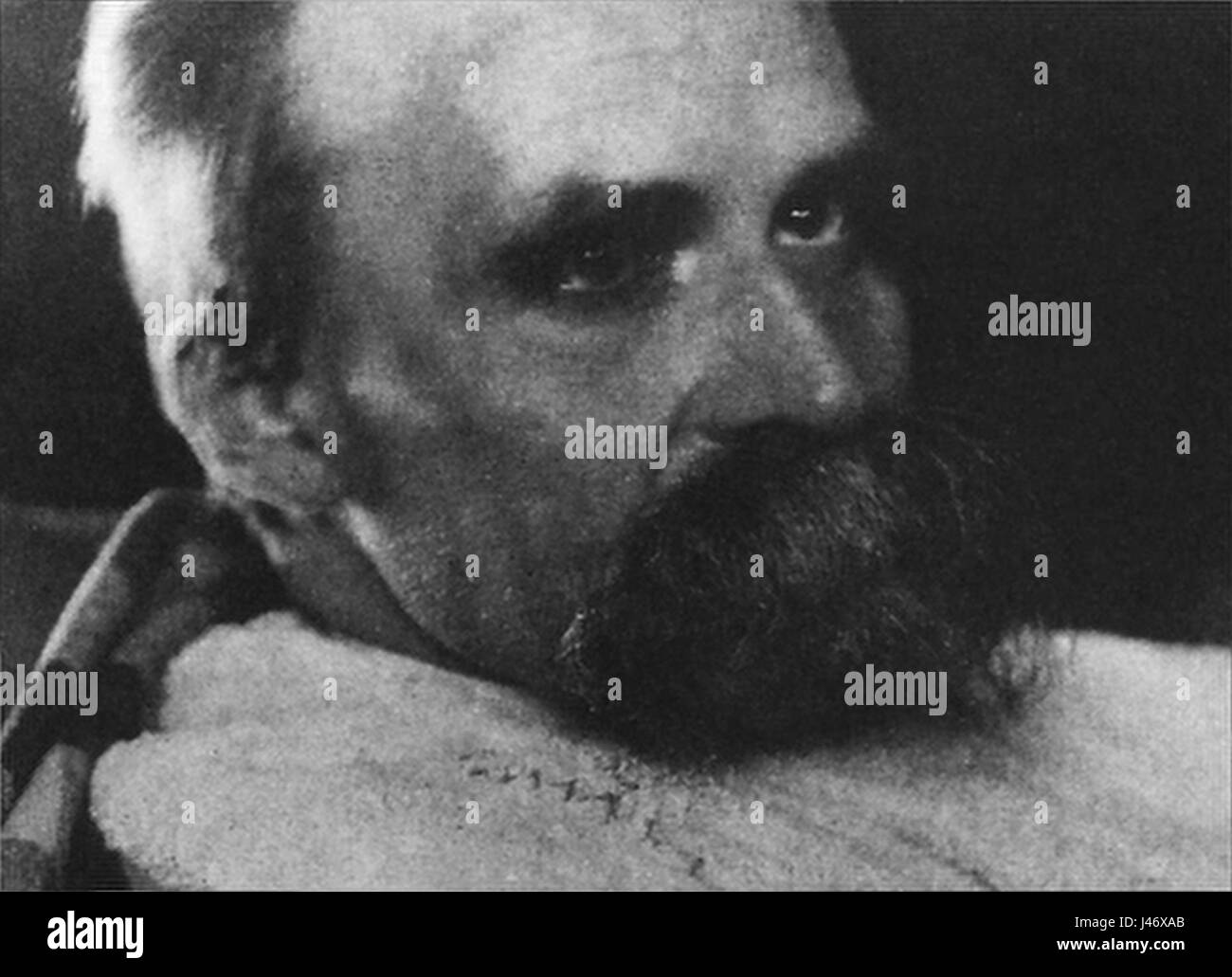 Nietzsche Olde 04 (cropped) Stock Photo