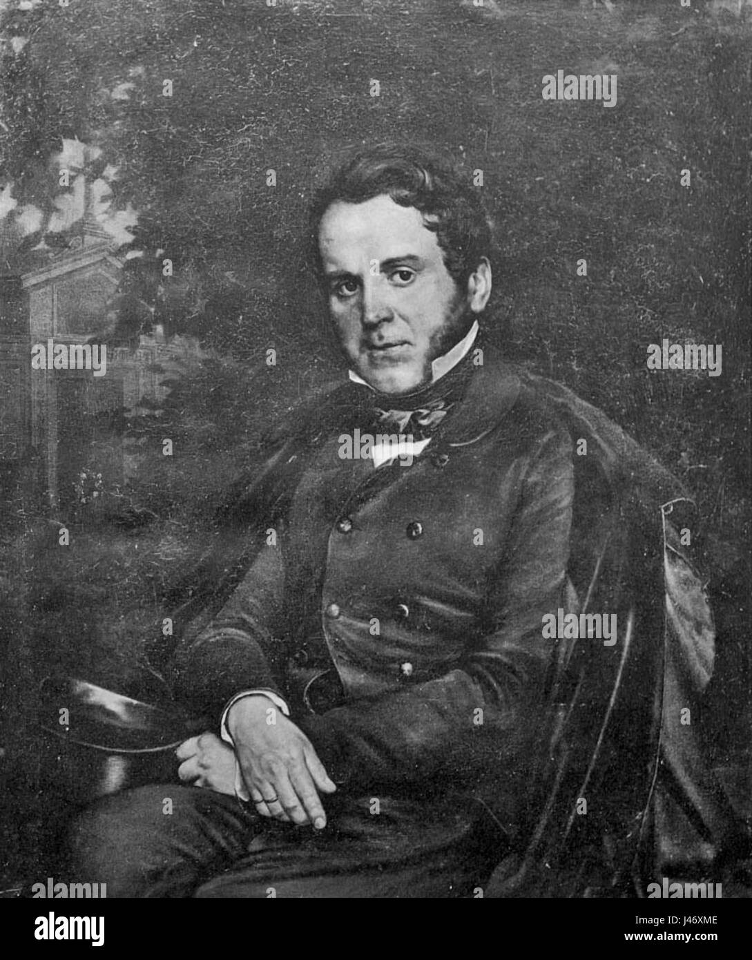 Mikhail Bykovsky, 1801 1885 Stock Photo