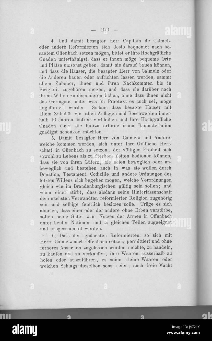 OF Lehn A 1899 212 Stock Photo