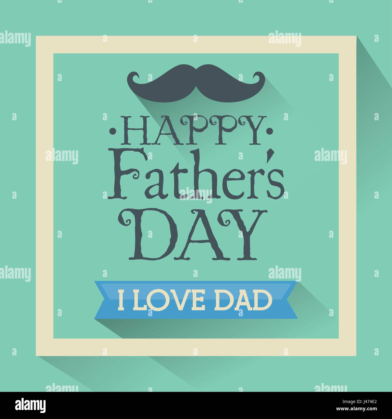 Father day card Stock Vector Image & Art - Alamy