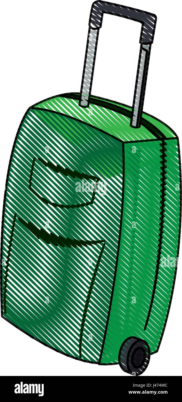 travel case wheel travel handle image Stock Vector Image & Art Alamy