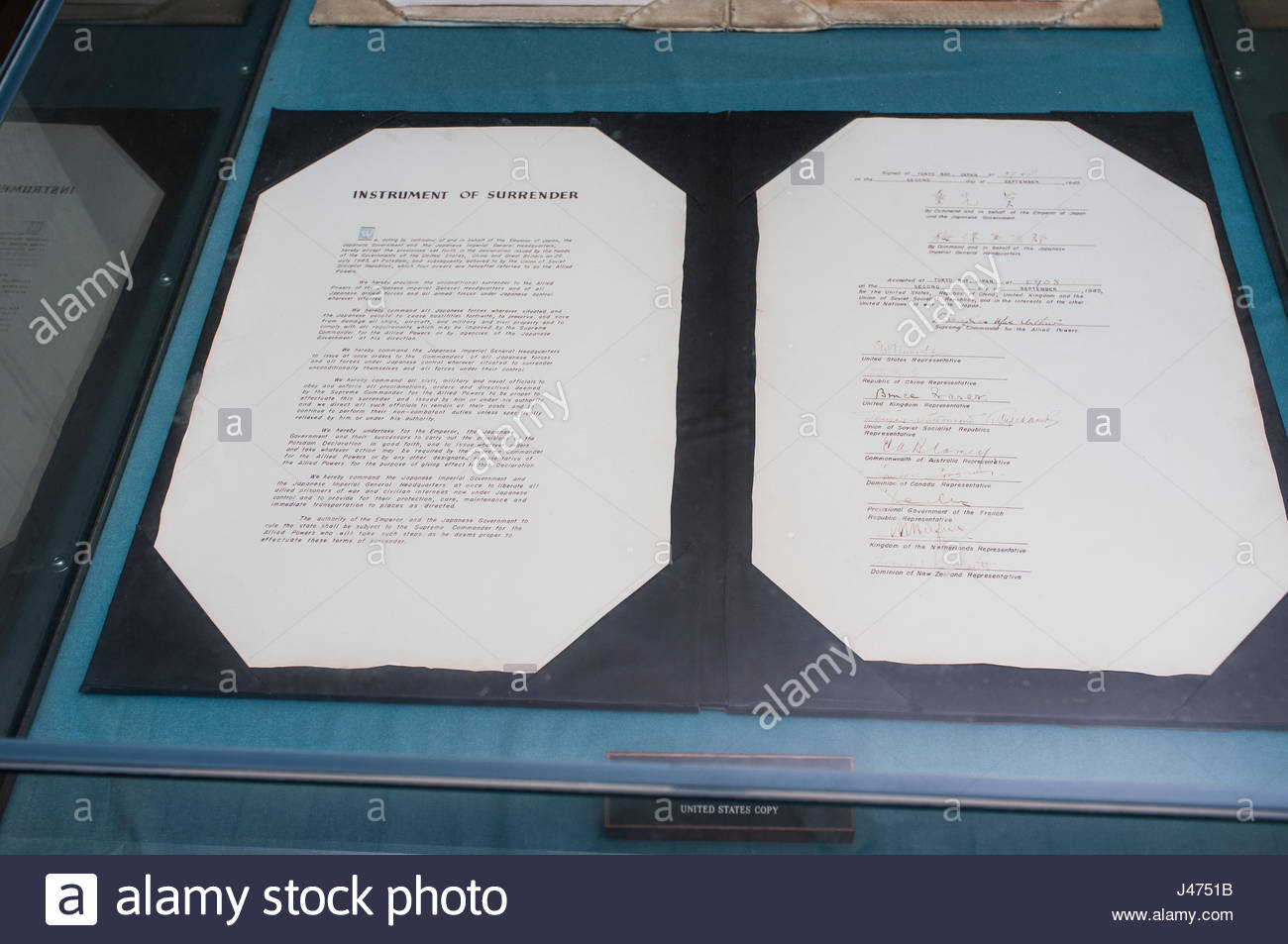 Instrument Of Surrender Stock Photos &amp; Instrument Of Surrender Stock ...