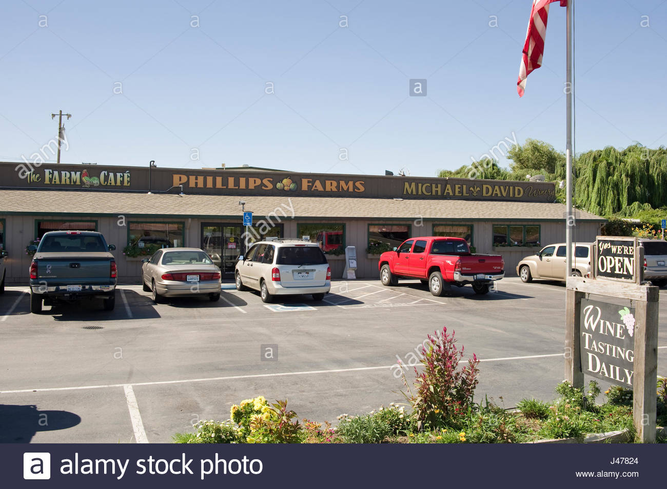 Phillips Farms Lodi San Joaquin California Stock Photo Alamy