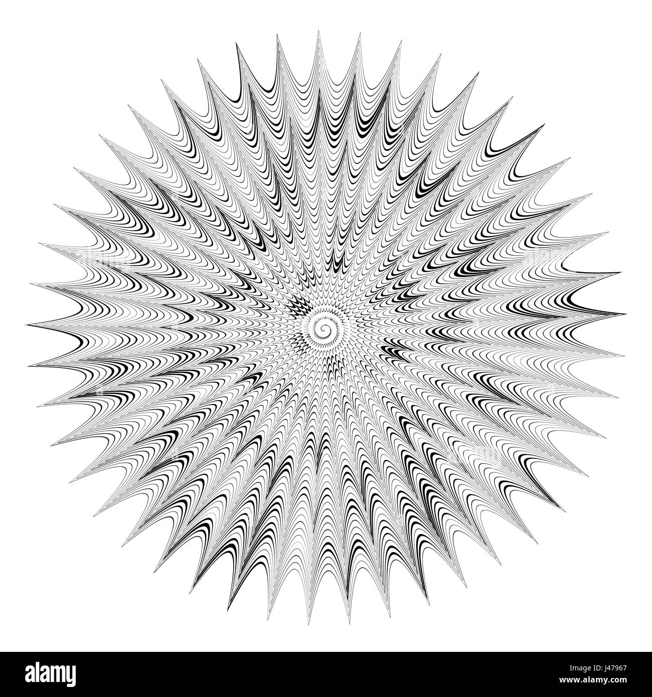 Abstract circle banner. Vector illustration Stock Photo - Alamy