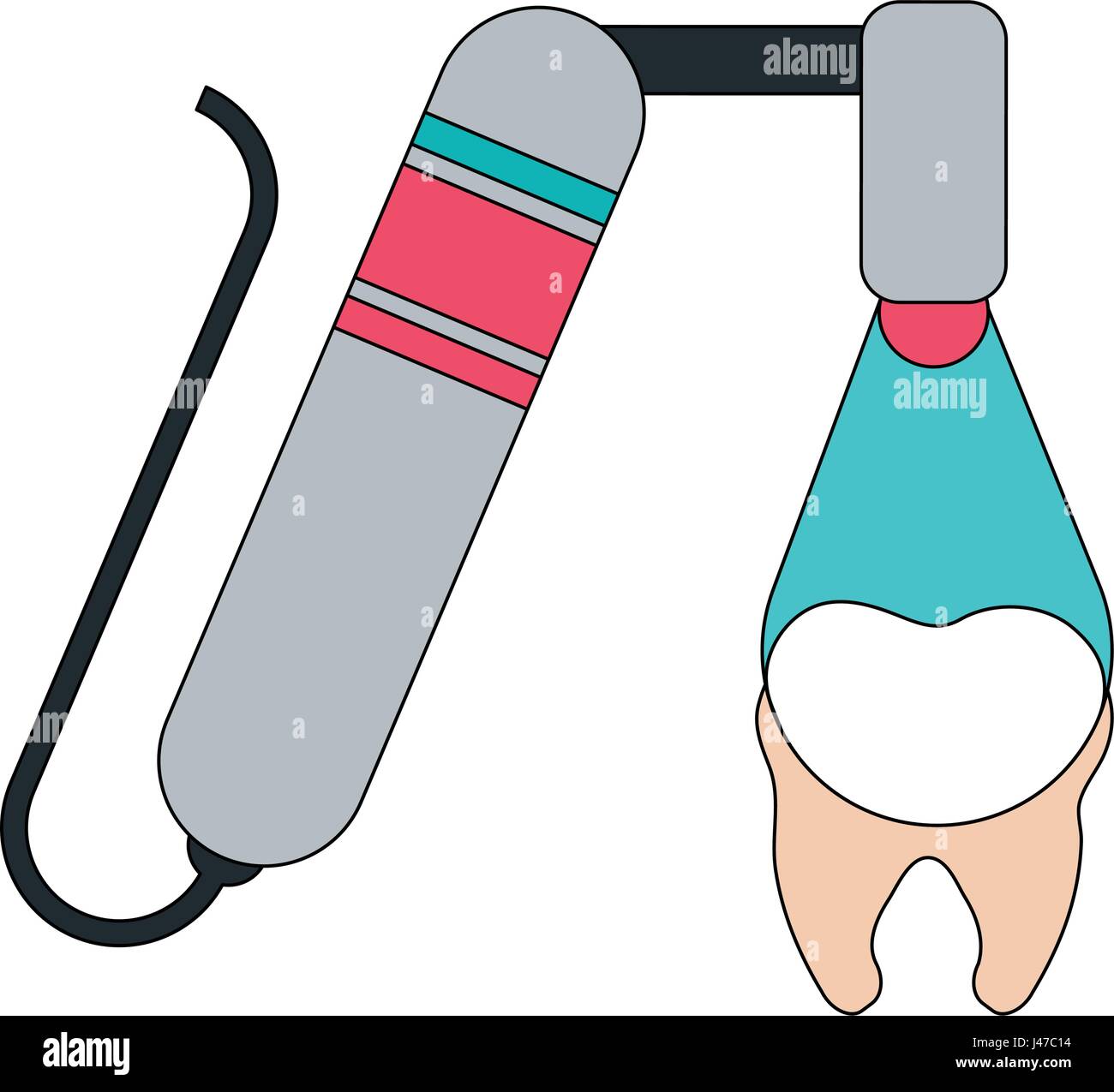 Dental drilling Stock Vector Images Alamy