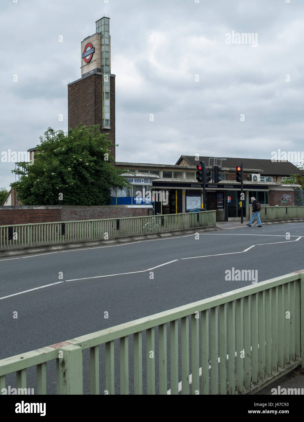 Boston Manor station Stock Photo Alamy