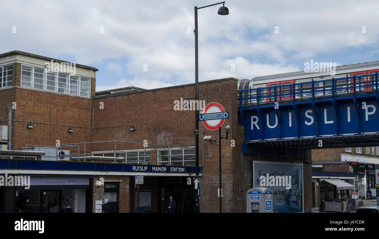 Ruislip Manor station Stock Photo Alamy