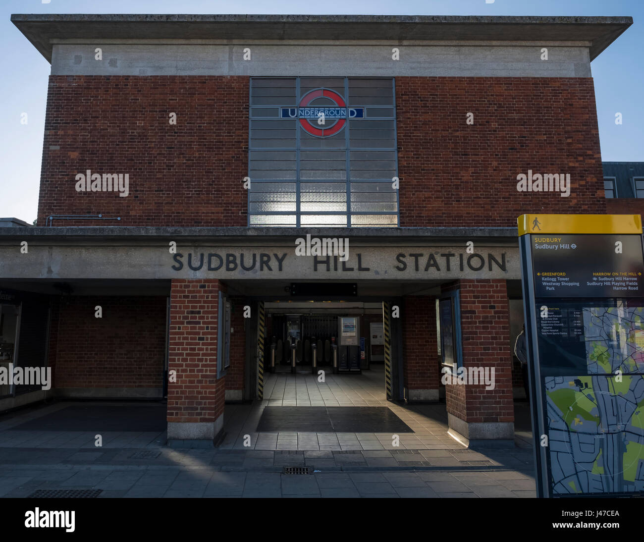 Sudbury Hill station Stock Photo