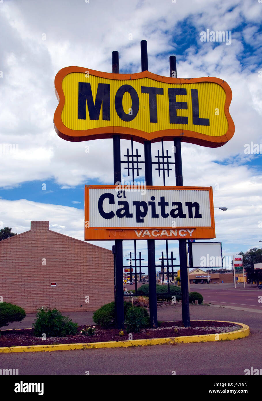 El Capitan Motel Stock Photo Alamy