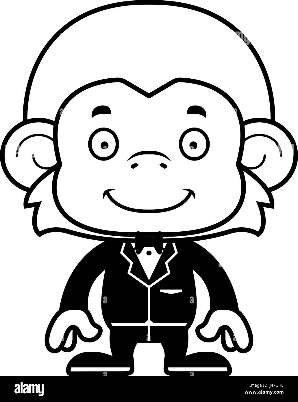 Monkey suit Black and White Stock Photos & Images - Alamy