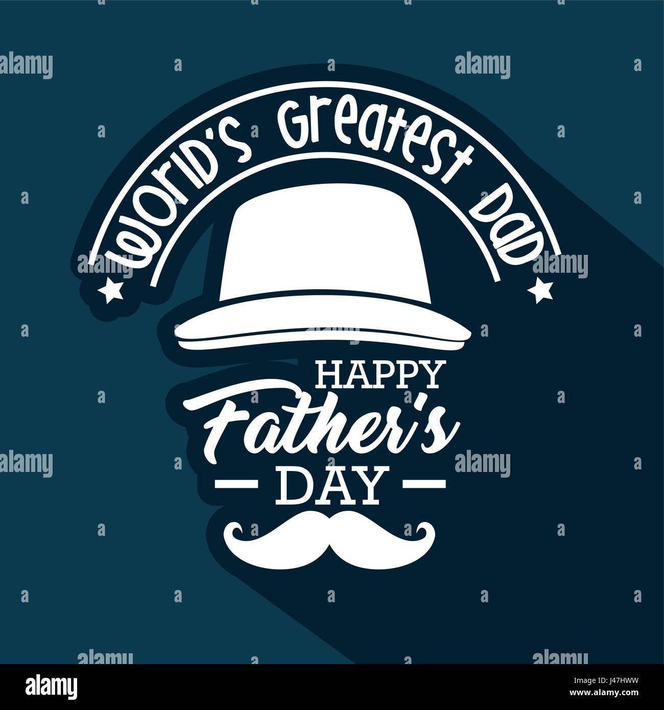 Father day card Stock Vector Image & Art Alamy