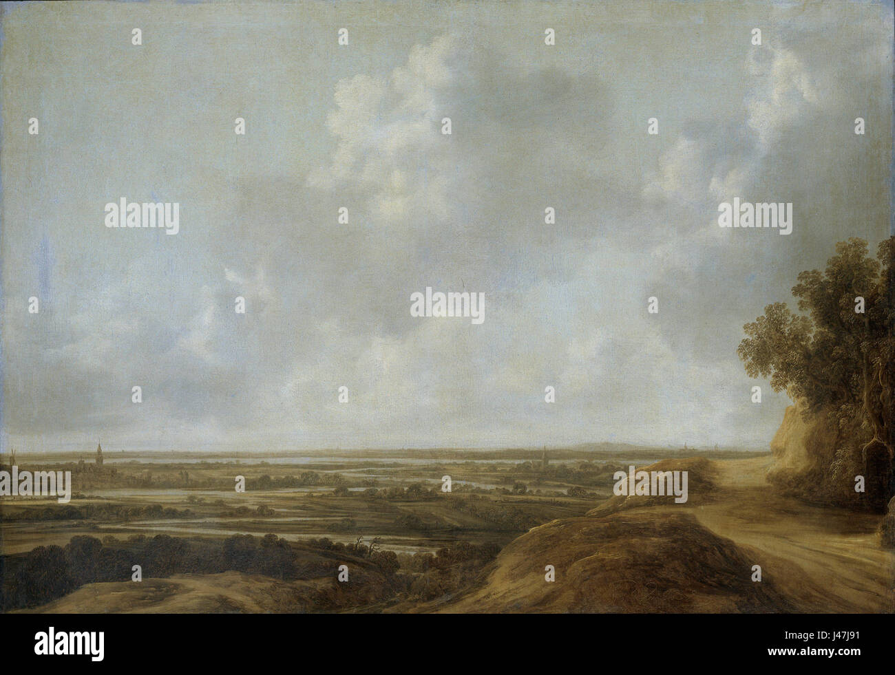 Panoramic landscape painting hi-res stock photography and