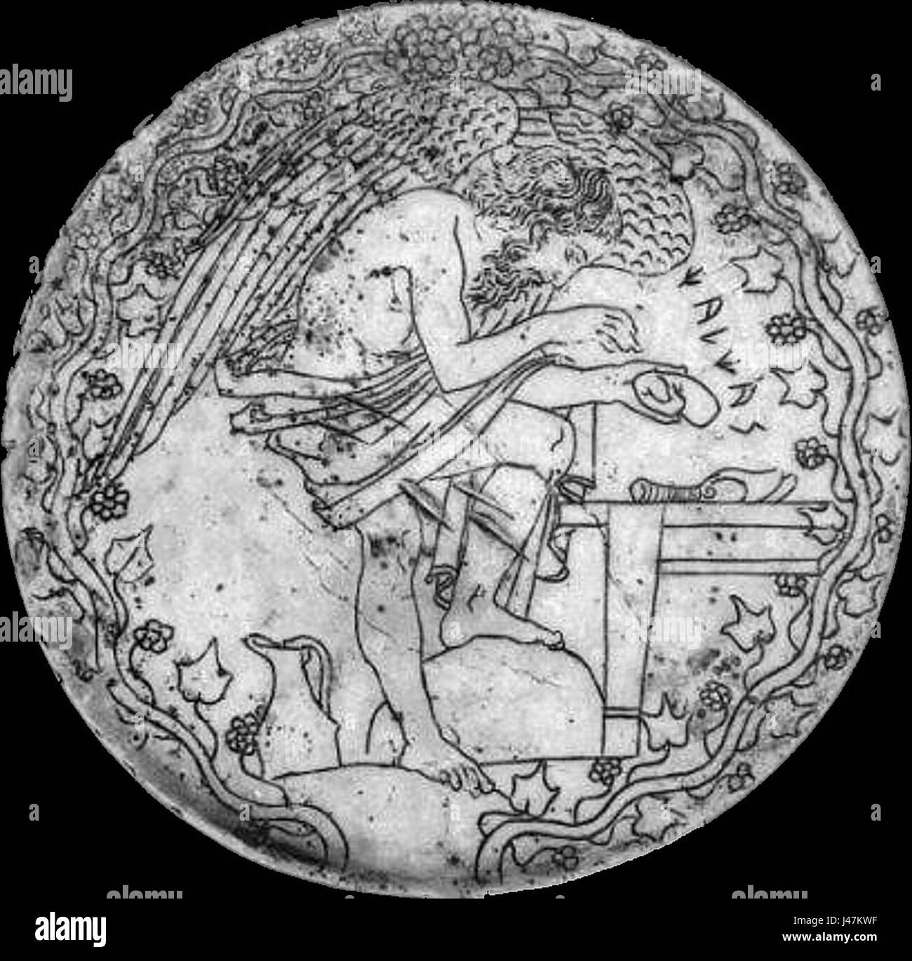 The 'Miroir de Calchas' refers to a historical or mythological artifact ...