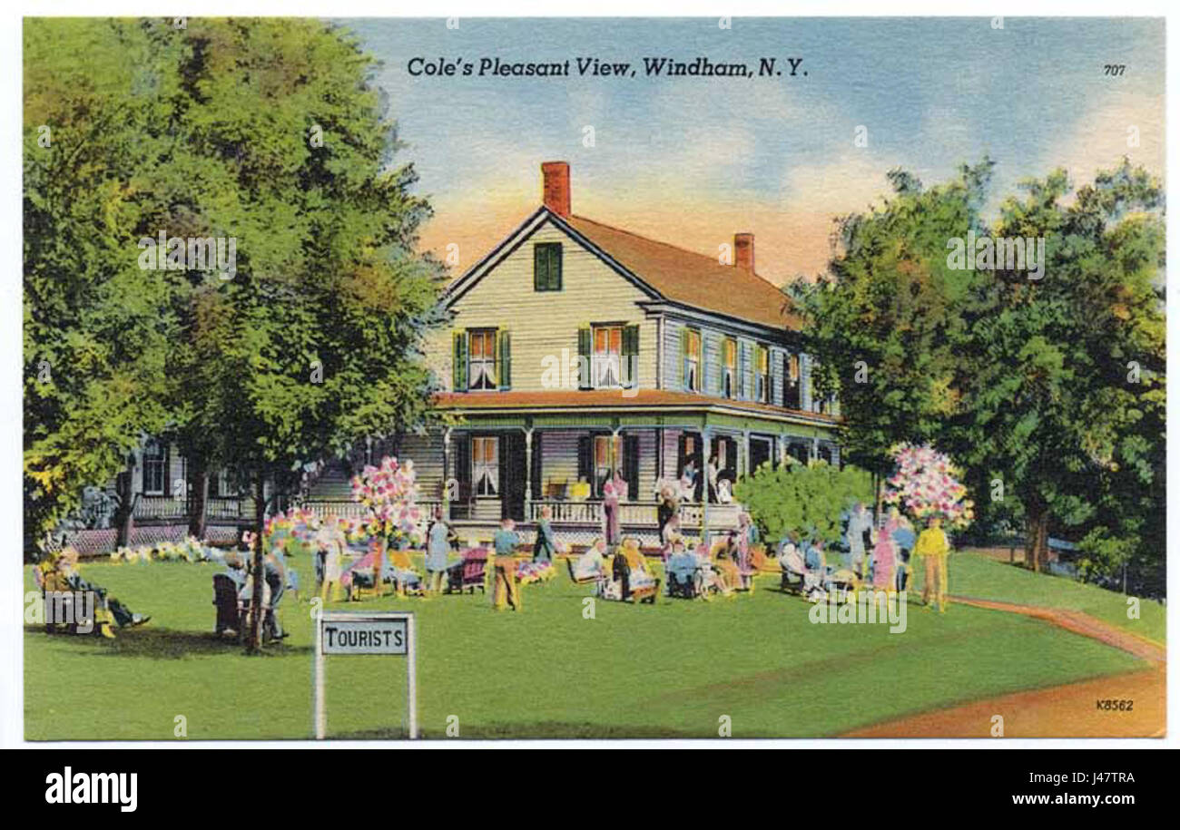 Motel Windham NY Stock Photo Alamy