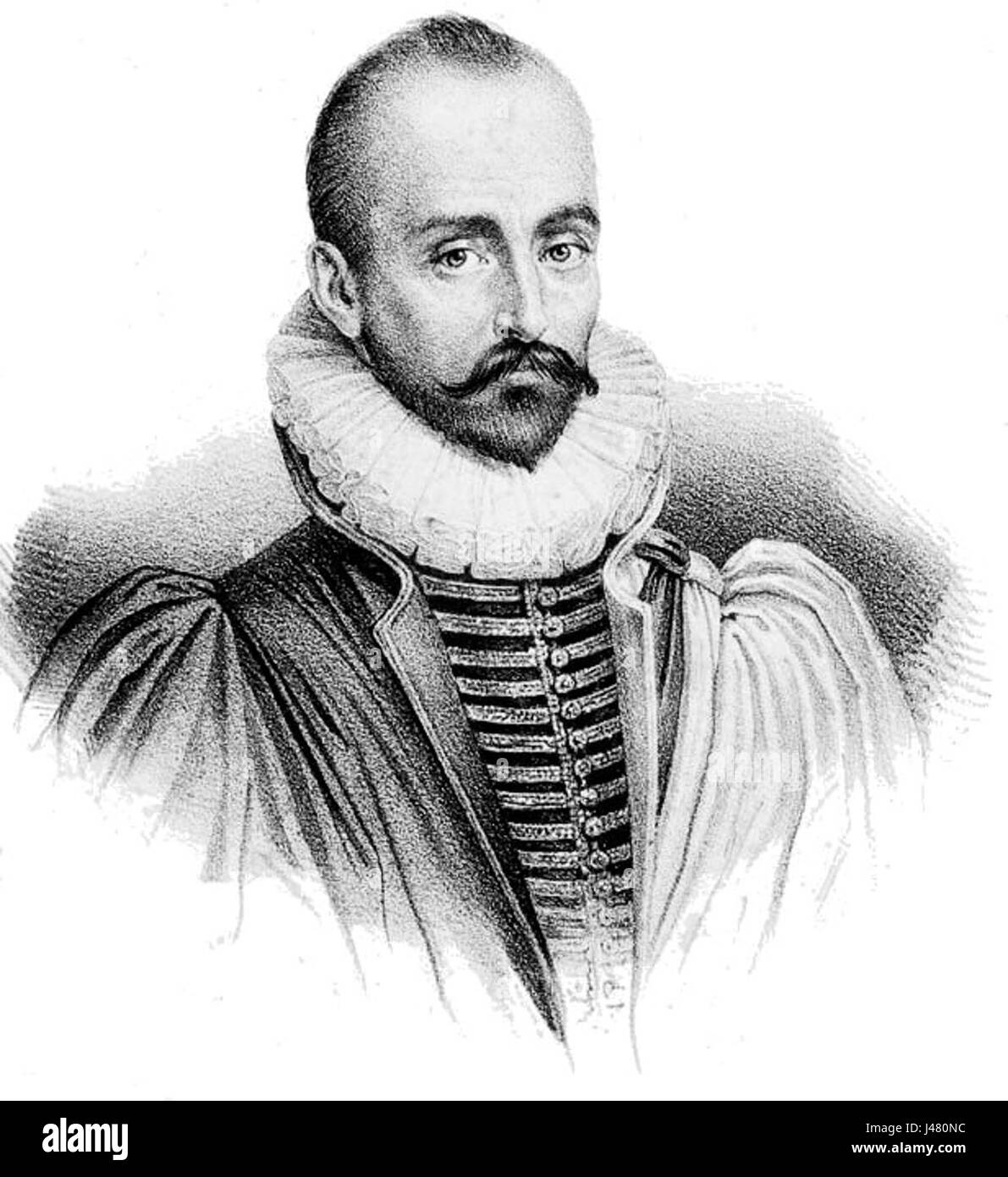 Michel de Montaigne 1 Stock Photo - Alamy
