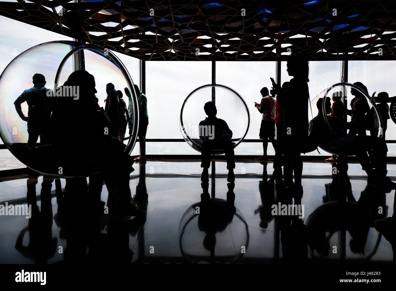 Burj khalifa interior hi-res stock photography and images - Alamy