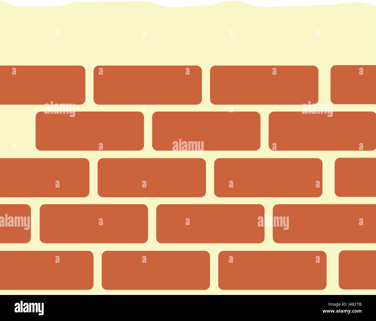Construction brick isolated Stock Vector Image & Art - Alamy
