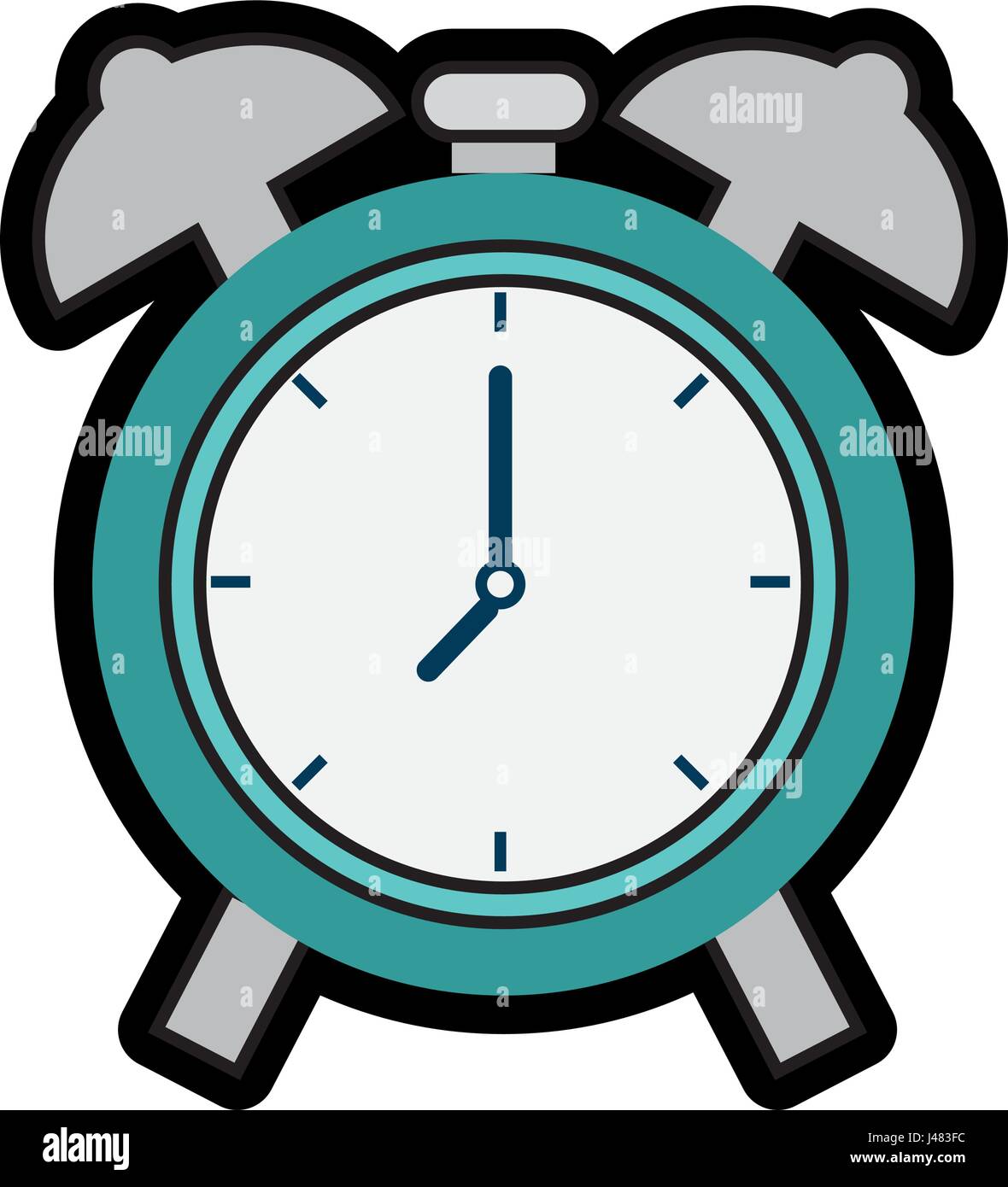 clock icon image Stock Vector Image & Art - Alamy