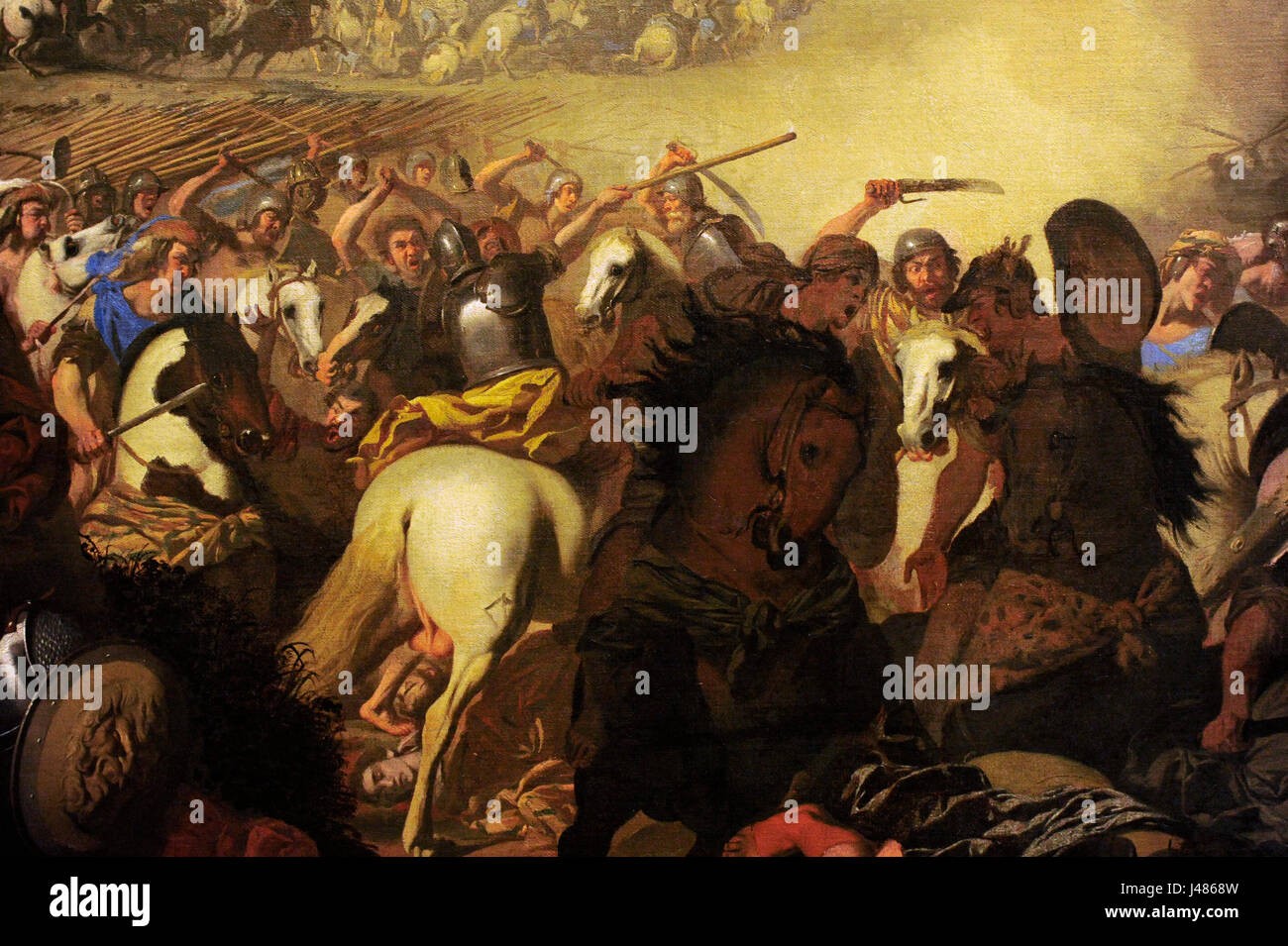 Italian painting war scene hi-res stock photography and images - Alamy