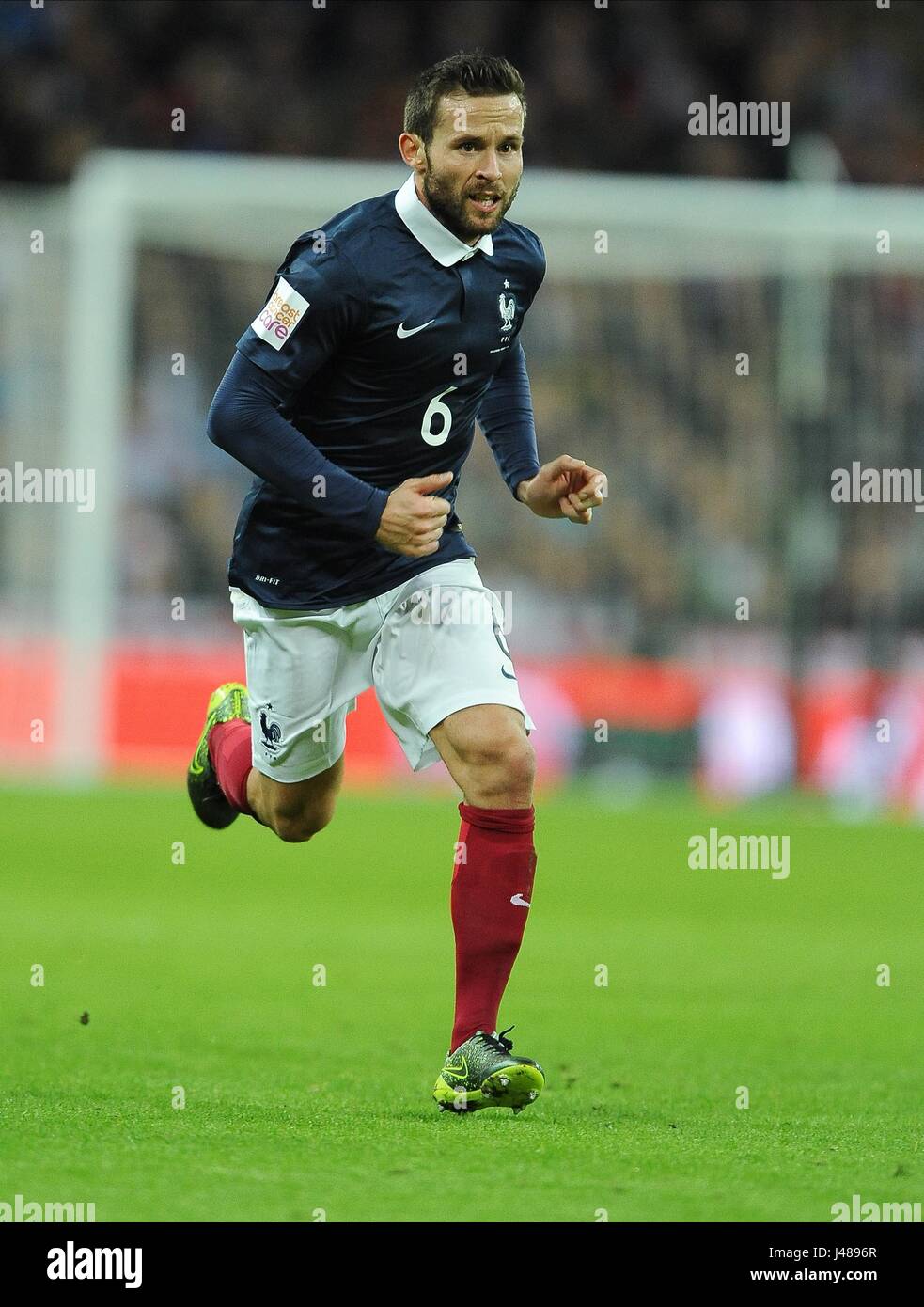 YOHAN CABAYE OF FRANCE ENGLAND V FRANCE WEMBLEY STADIUM LONDON ENGLAND 17 November 2015 Stock