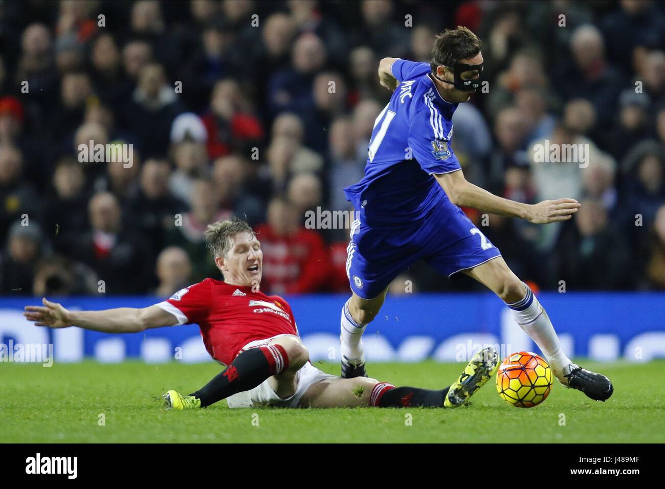 BASTIAN SCHWEINSTEIGER N MATIC FOOTBALLER OLD TRAFFORD MANCHESTER ...