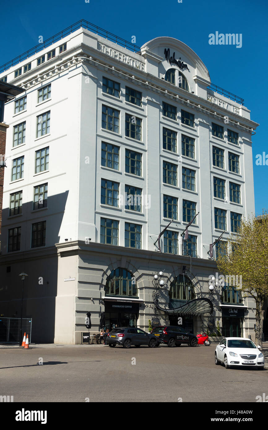 Former cooperative siciety building hires stock photography and images