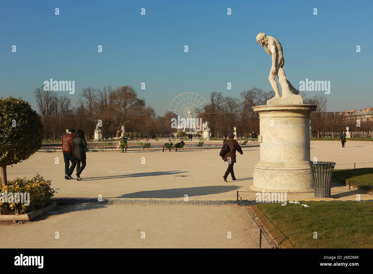 Statue in the tuileries garden paris hires stock photography and images Alamy