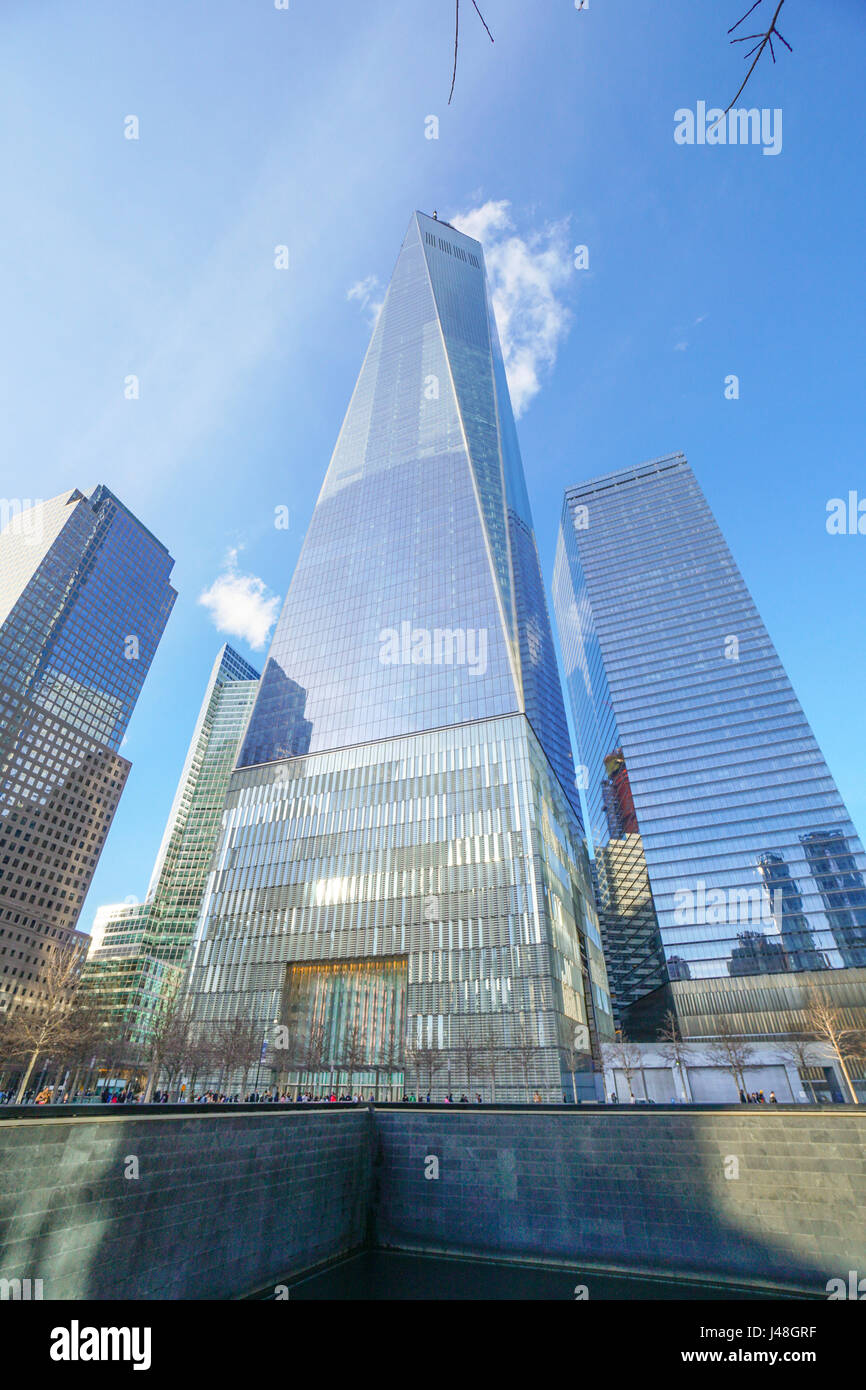 One World Trade Center - tallest buidling in New York- MANHATTAN / NEW ...