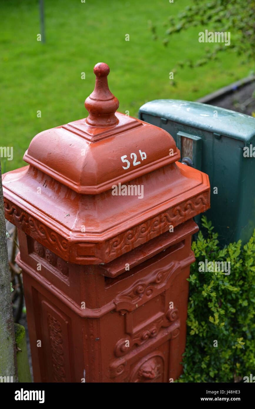 Post box detail, Giethoorn, Holland, 2017 Stock Photo Alamy