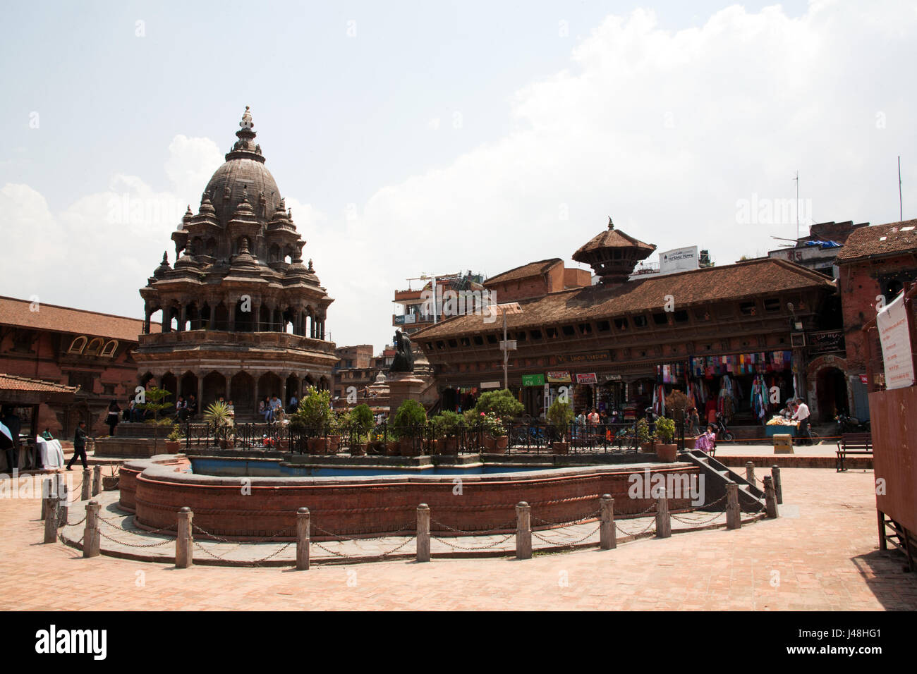 Chyasin Dewal - Krihsna temple -  Patan Durbar Square, Kathmandu Nepal Stock Photo