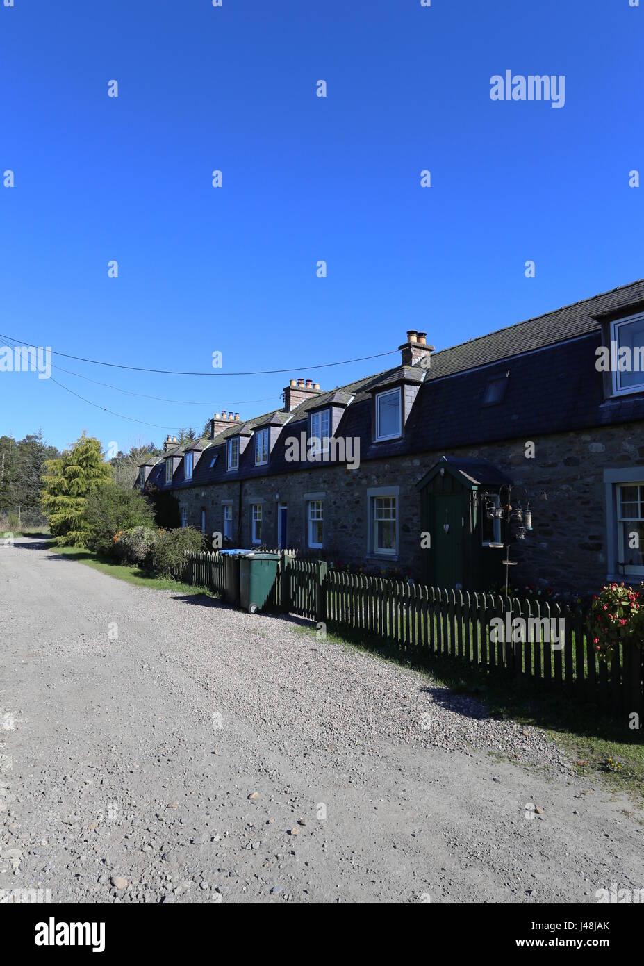 Enochdhu street scene Scotland May 2017 Stock Photo Alamy