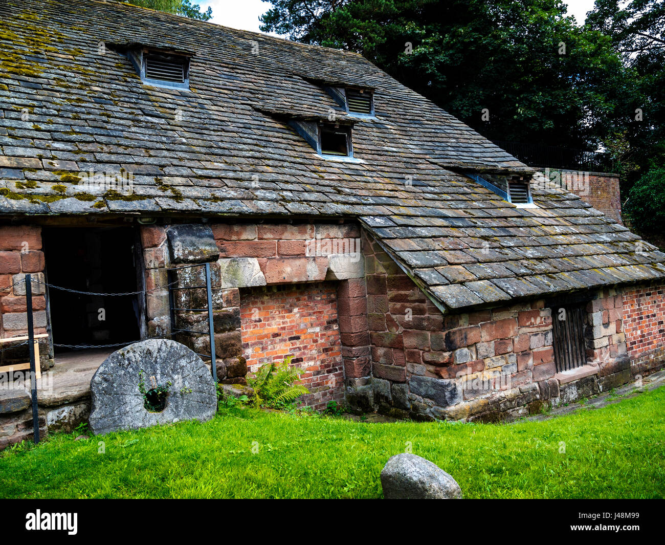 Nether Alderley Mill is a 16thcentury watermill located on the