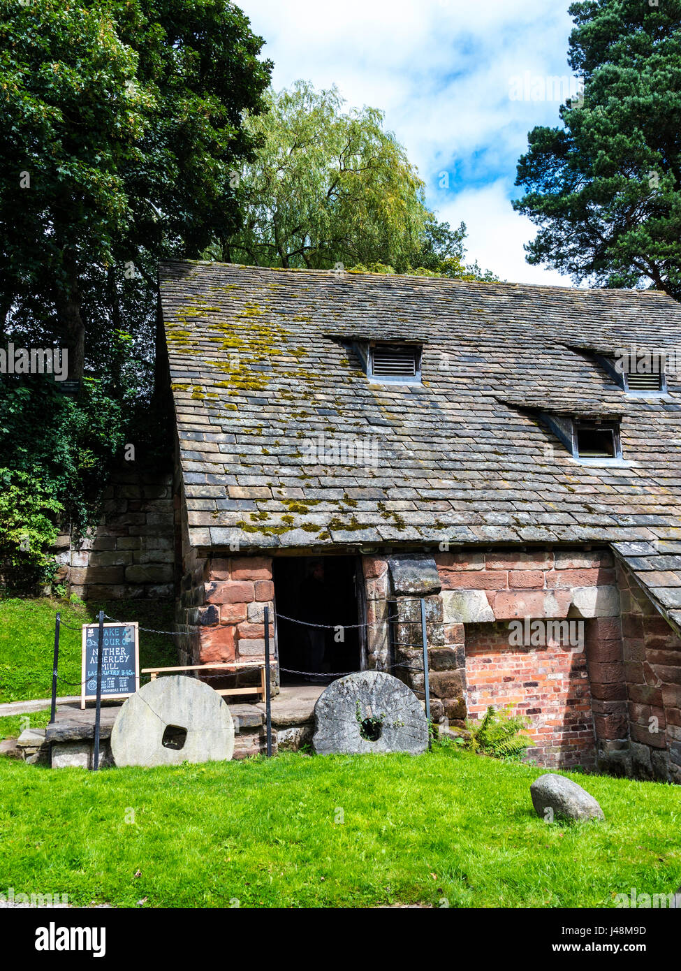 Nether Alderley Mill is a 16thcentury watermill located on the