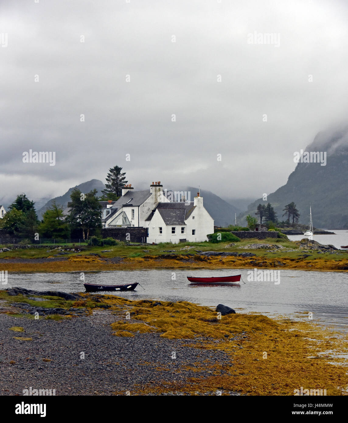 Plockton, Ross and Cromarty, Scotland, United Kingdom, Europe Stock