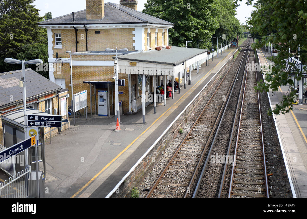 Station rail chiswick hi-res stock photography and images - Alamy