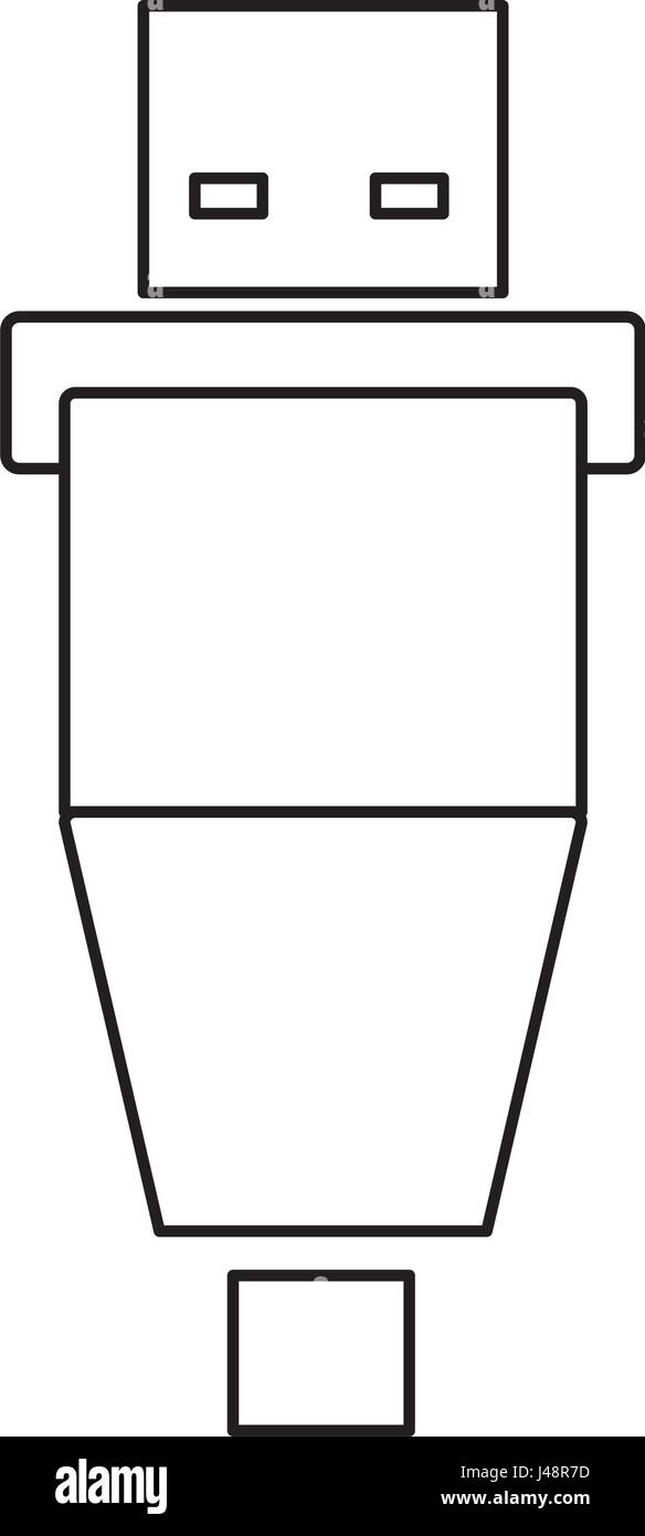 USB connection technology Stock Vector Image & Art Alamy