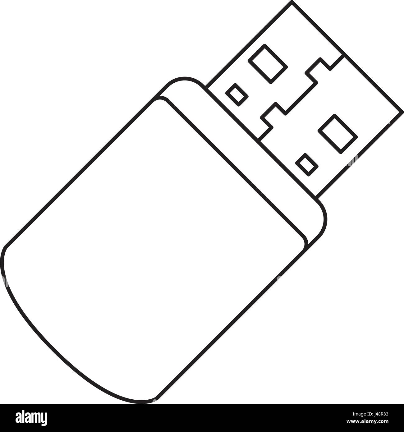 USB connection technology Stock Vector Image & Art Alamy