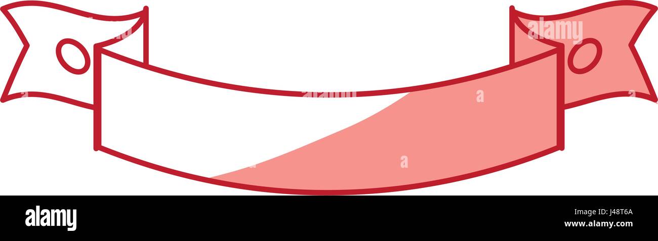 Ribbon banner isolated Stock Vector Image & Art - Alamy