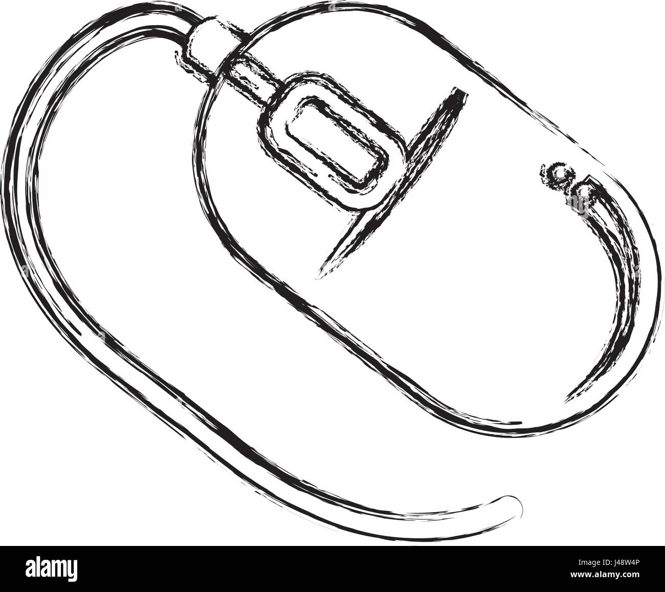 Mouse computer device Stock Vector Image & Art - Alamy