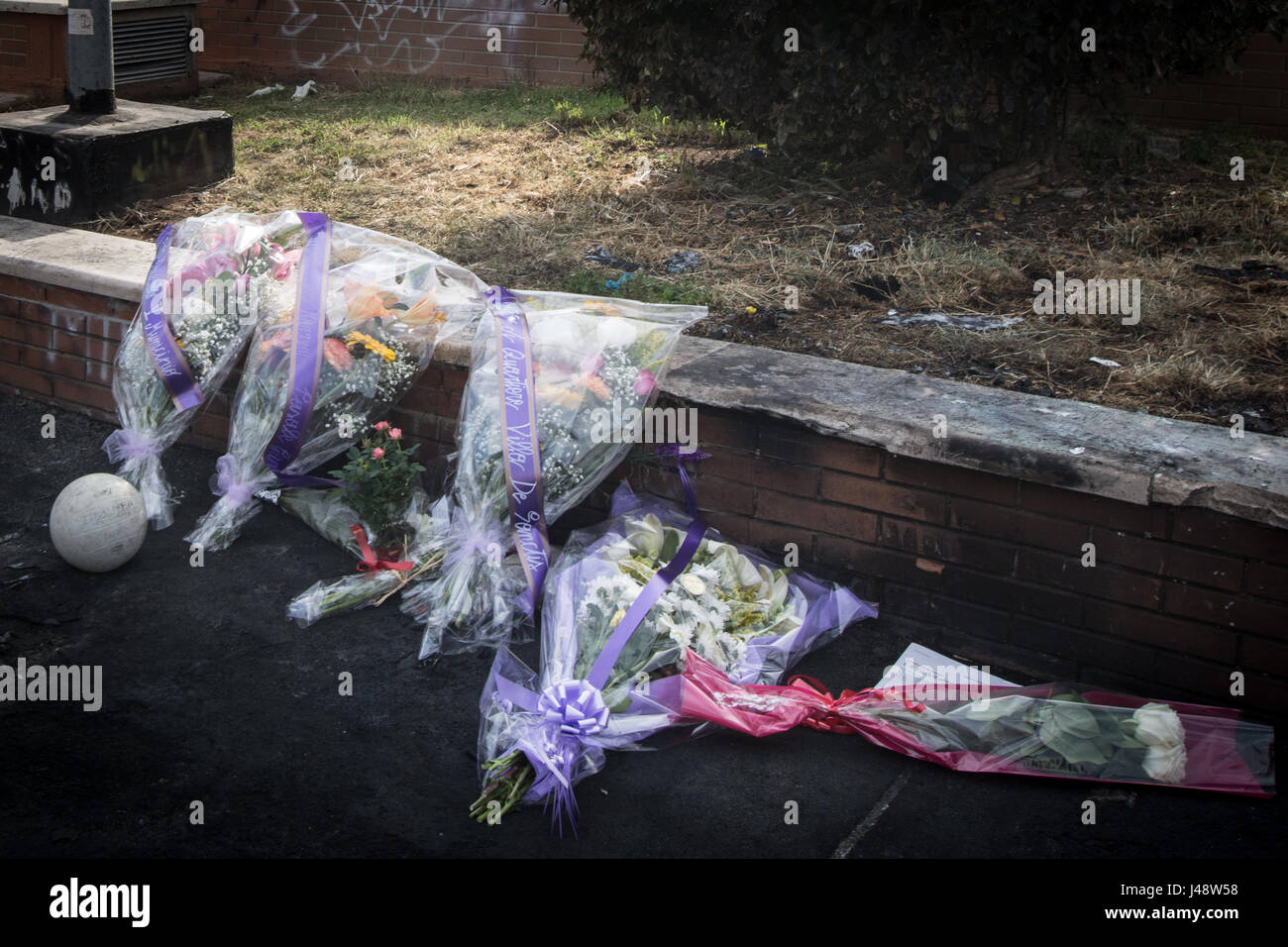 Garrison in solidarity with the three Gypsy sisters killed inside a