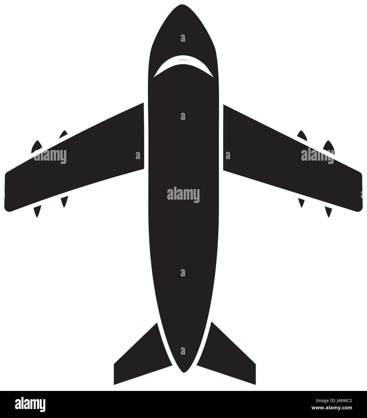 airplane icon image Stock Vector Image & Art - Alamy