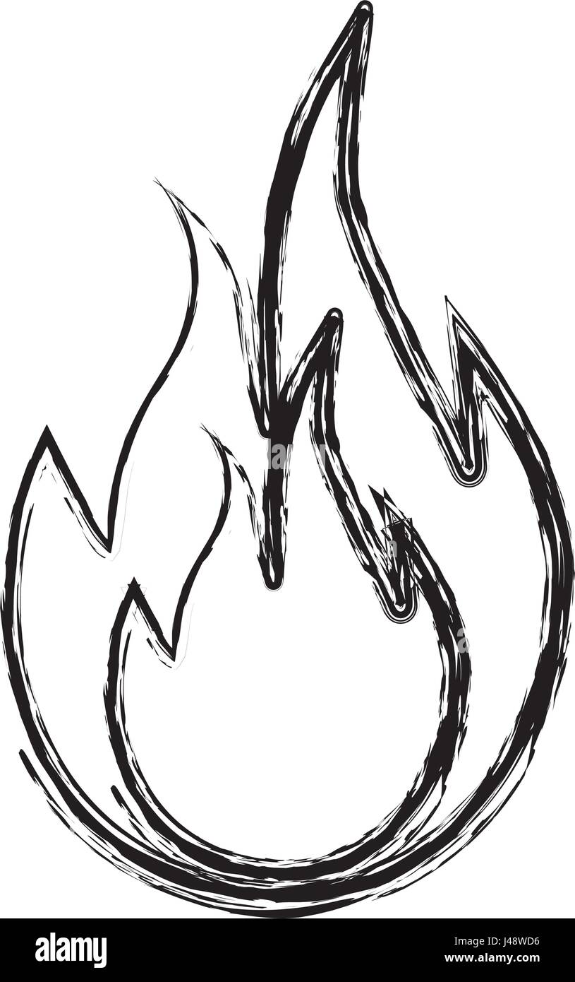 fire flame icon Stock Vector Image & Art - Alamy