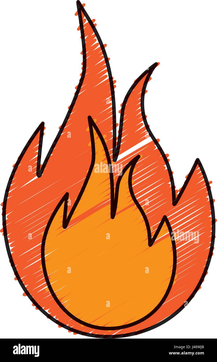 fire flame icon Stock Vector Image & Art - Alamy