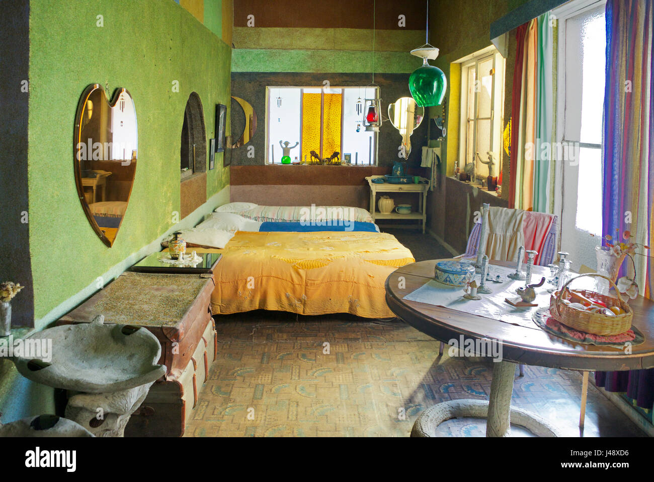 Helen Martin's bedroom Owl House Nieu Bethesda Karoo Eastern Cape South