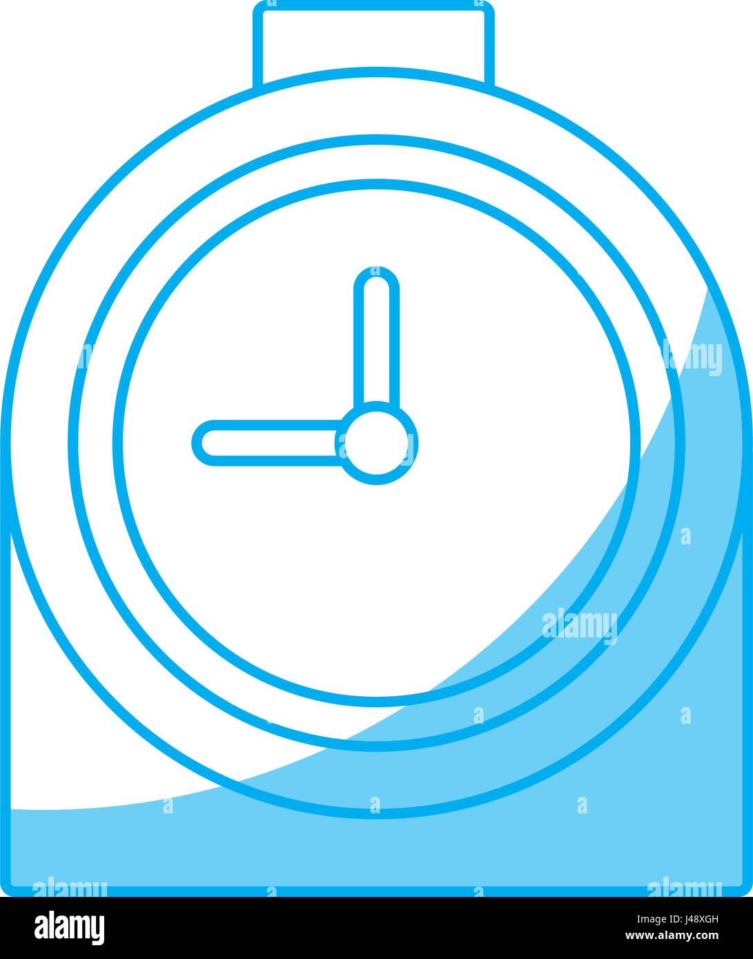 clock icon image Stock Vector Image & Art - Alamy