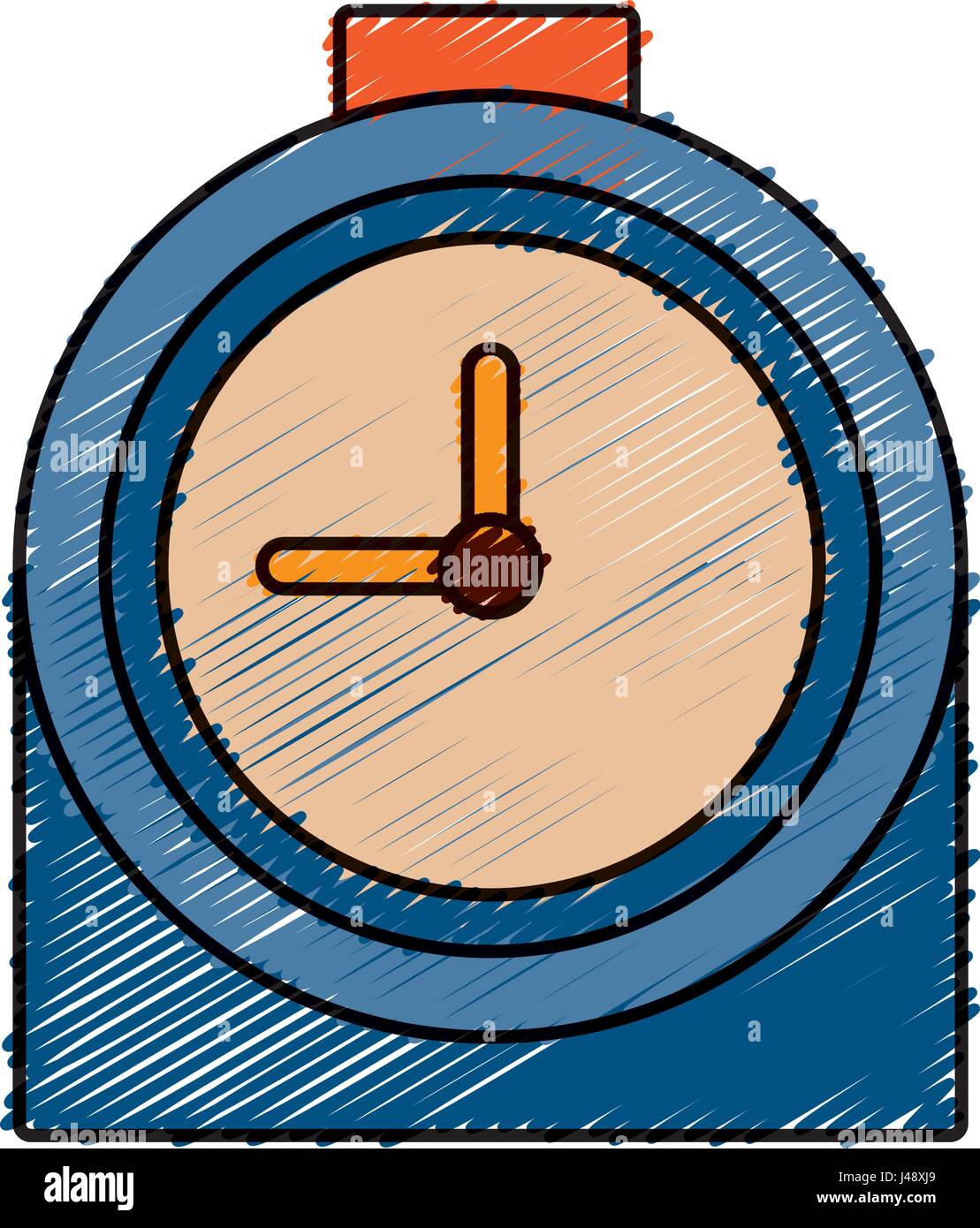 clock icon image Stock Vector Image & Art - Alamy