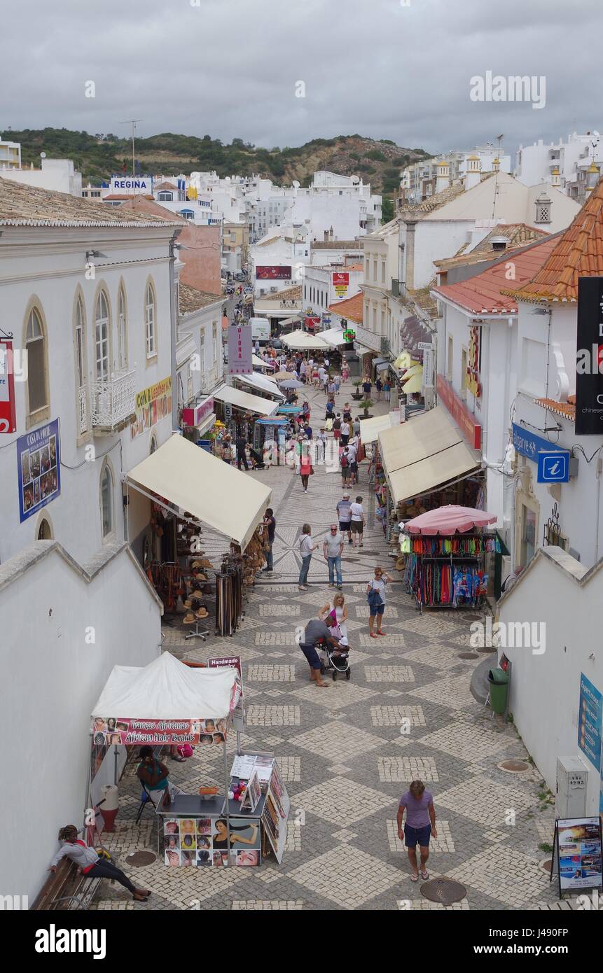 Albufeira beach tunnel hires stock photography and images Alamy