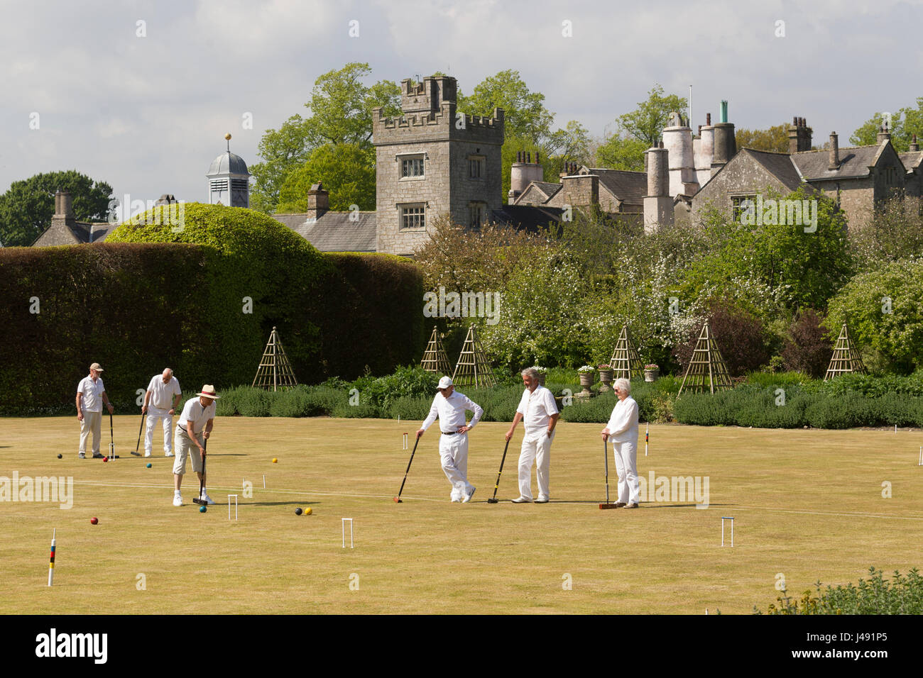 Vintage croquet britain hires stock photography and images Alamy