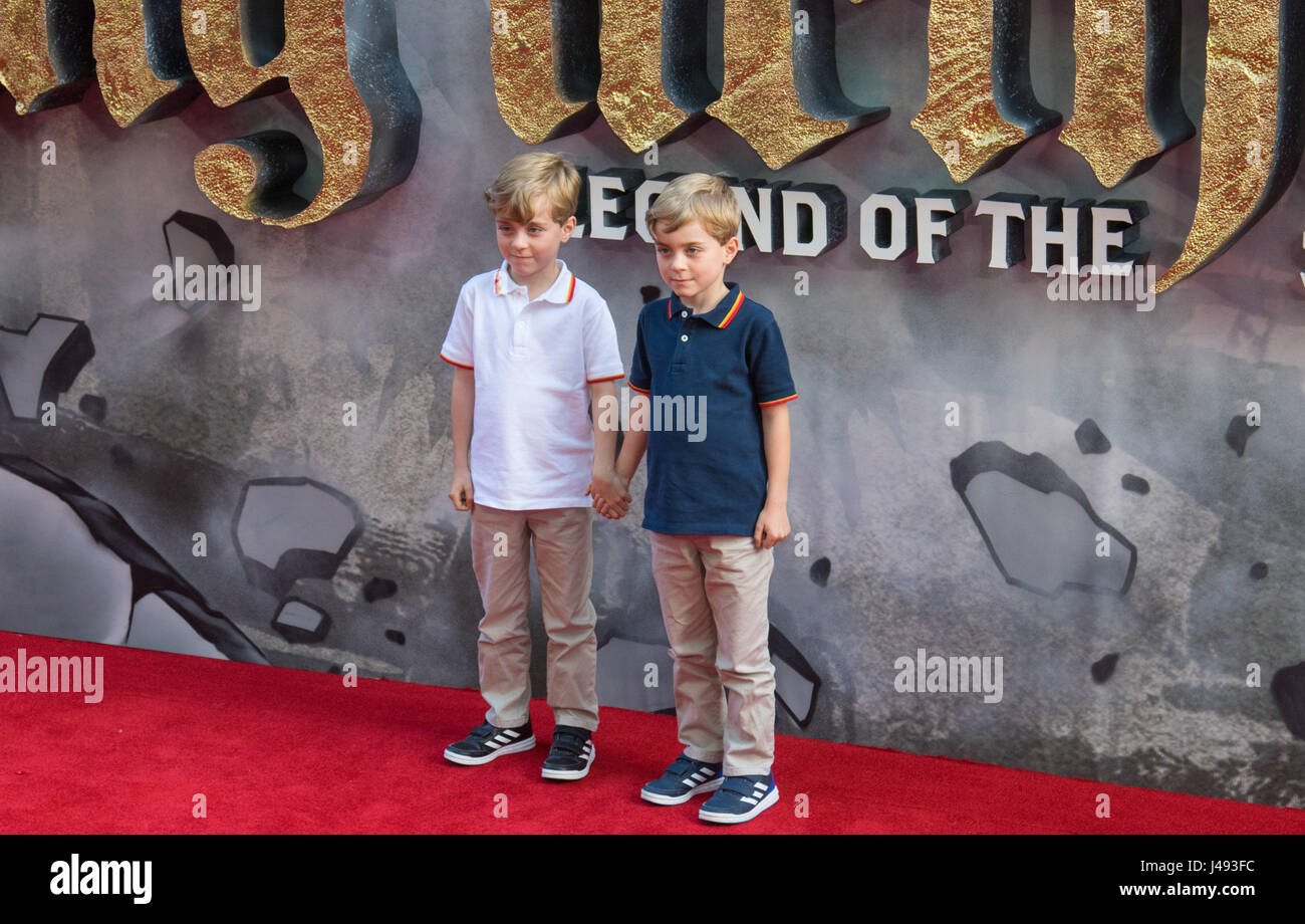 London, UK. 10th May, 2017. Zac Barker and Oliver Barker attends the