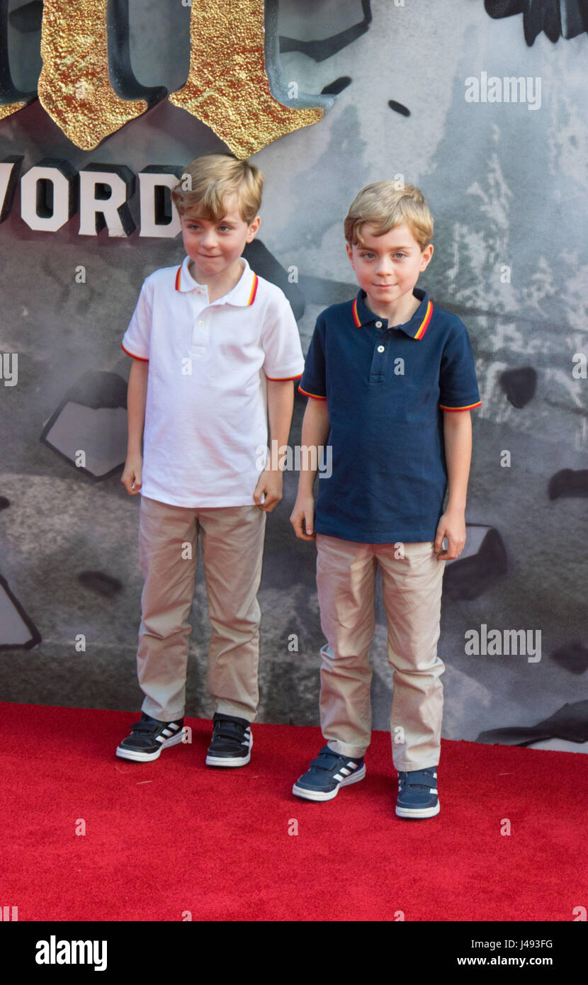 London, UK. 10th May, 2017. Zac Barker and Oliver Barker attend the